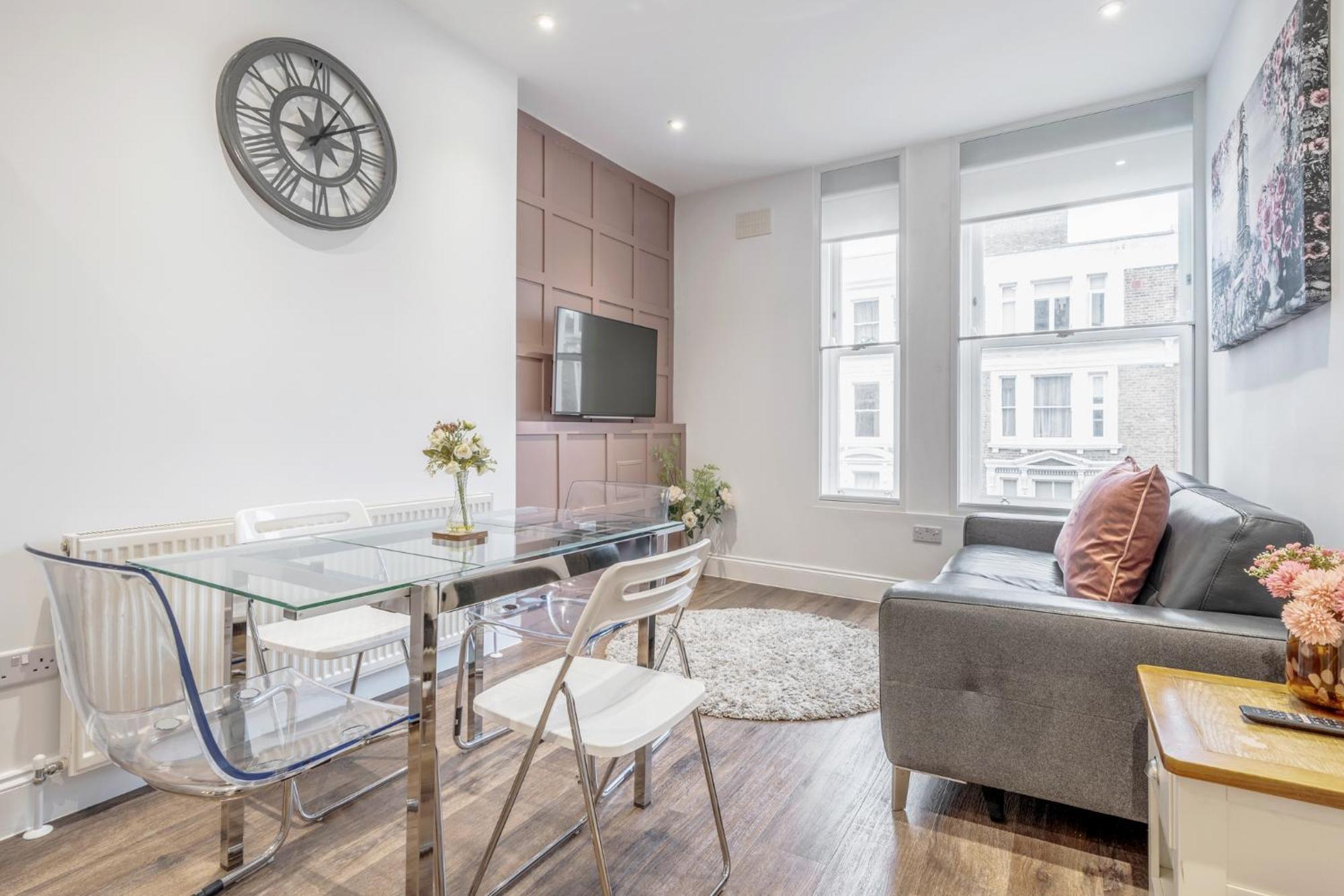 Bright & Modern 2-Bed Notting Hill Apartment Londra Exterior foto