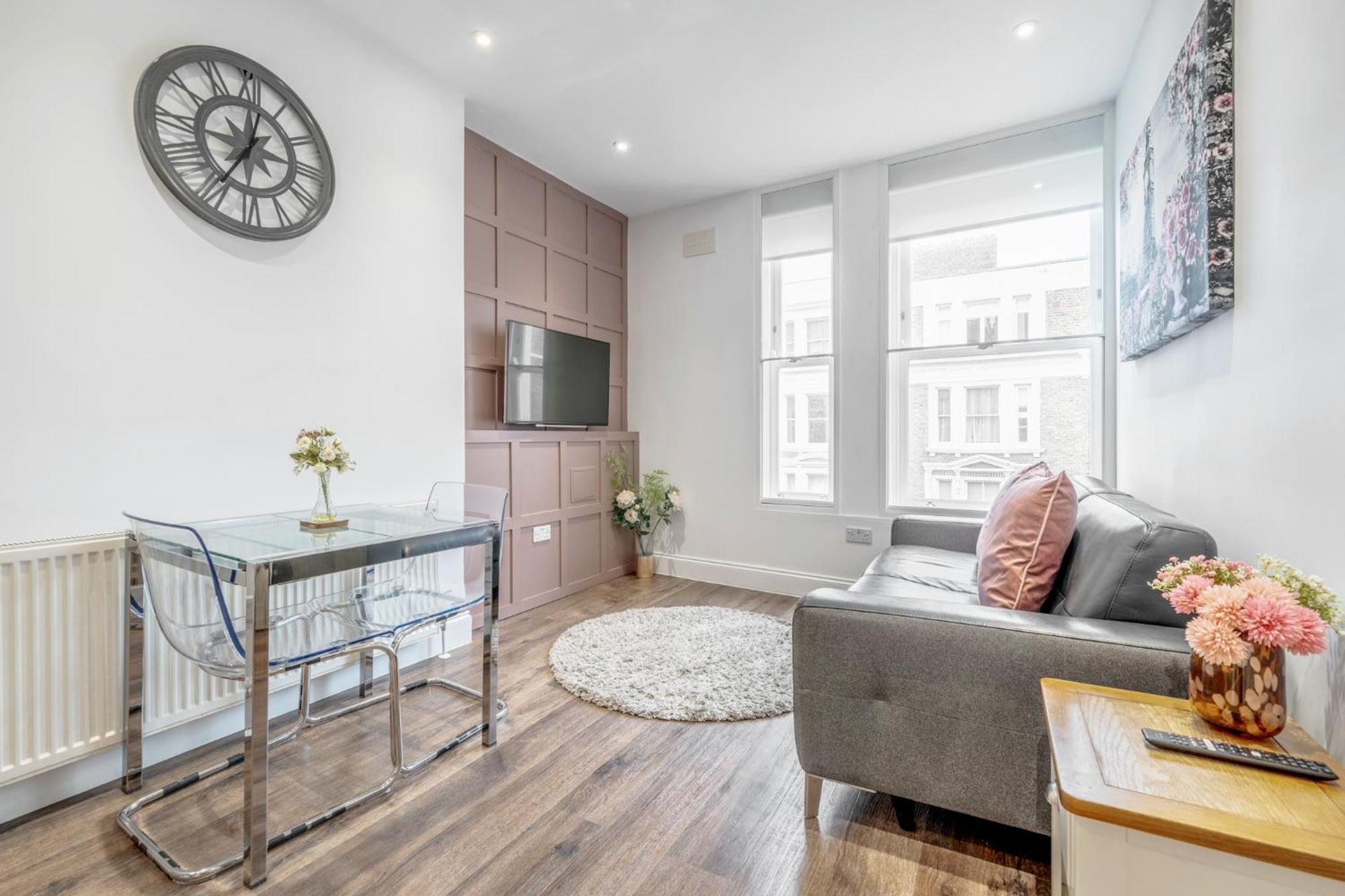 Bright & Modern 2-Bed Notting Hill Apartment Londra Exterior foto